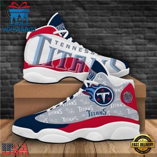 NFL Tennessee Titans Air Jordan 13 Shoes 2 - Gift For Fans