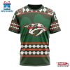 Personalized Name And Number NHL Nashville Predators Hockey Patrick Day 3D T-Shirt