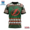 Personalized Name And Number NHL Tampa Bay Lightning Hockey Patrick Day 3D T-Shirt