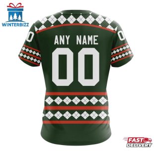 Personalized Name And Number NHL Tampa Bay Lightning Hockey Patrick Day 3D T-Shirt