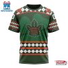 Personalized Name And Number NHL Toronto Maple Leafs Hockey Patrick Day 3D T-Shirt