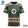 Personalized Name And Number NHL Winnipeg Jets Hockey Patrick Day 3D T-Shirt