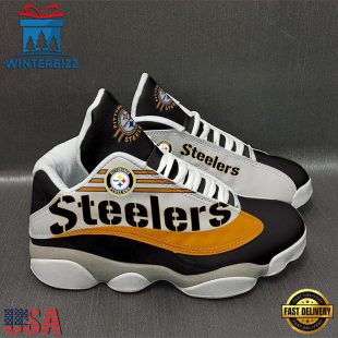 Pittsburgh Steelers NFL Ver 11 Air Jordan 13 Sneaker - Gift For Fans
