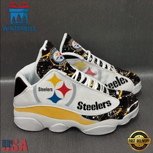 Pittsburgh Steelers NFL Ver 13 Air Jordan 13 Sneaker - Gift For Fans
