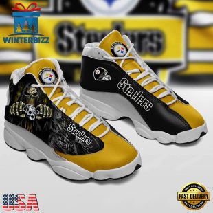 Pittsburgh Steelers NFL Ver 5 Air Jordan 13 Sneaker - Gift For Fans