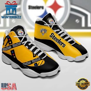Pittsburgh Steelers NFL Ver 6 Air Jordan 13 Sneaker - Gift For Fans