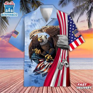 Proud Veteran All Gave Some Hawaiian Shirt Gift For Veteran