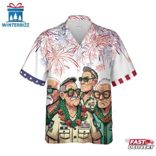 Proud Veteran Hawaiian Shirt Gift For Veteran