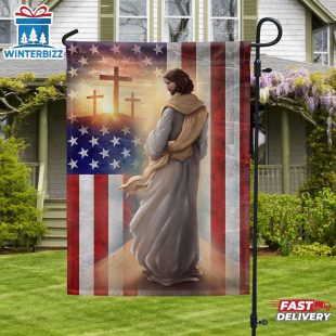 Resurrection of Jesus Christ American House And Garden Flag