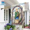 Saint Patrick House And Garden Flag