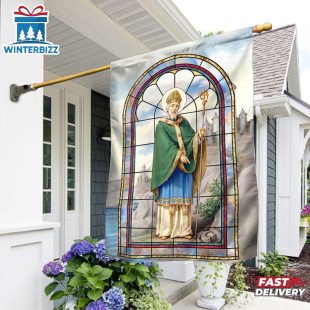 Saint Patrick House And Garden Flag