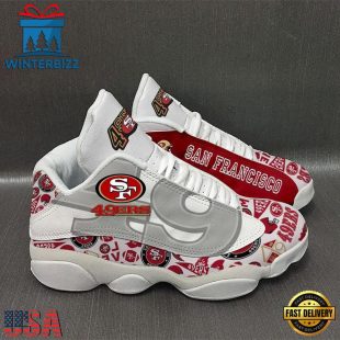 San Francisco 49Ers NFL Ver 2 Air Jordan 13 Sneaker - Gift For Fans