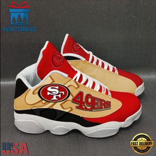 San Francisco 49Ers NFL Ver 4 Air Jordan 13 Sneaker - Gift For Fans