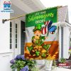 St. Patrick's Day Irish Flag Let The Shenanigans House And Garden Flag