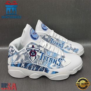 Tennessee Titans NFL Ver 2 Air Jordan 13 Sneaker - Gift For Fans