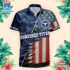 Tennessee Titans US Flag Pattern Hawaiian Shirt