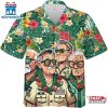 Tropical Floral Veteran Hawaiian Shirt Gift For Veteran