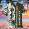 US Veteran American Flag Hawaiian Shirt