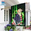 Yellow Labrador Retriever Flag St. Patrick's House And Garden Flag