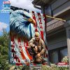 American Veterans Eagle Stand For The Flag Kneel For The Fallen House And Garden Flag Decor