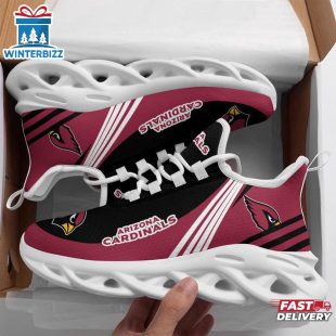 Arizona Cardinals Basic NFL Logo Max Soul Shoes For Fans