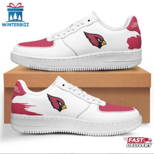 Arizona Cardinals NFL Football Sport White Air Force 1 Shoes