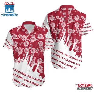 Atlanta Falcons Flower NFL Hawaiian Shirt