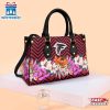 Atlanta Falcons Flowers NFL Leather Handbag