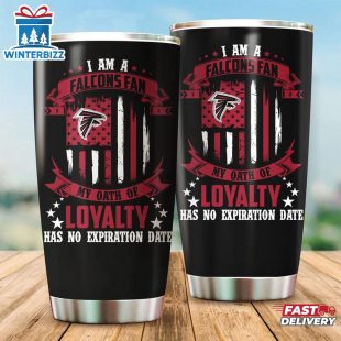 Atlanta Falcons My Oath Has No Expiration Date Independence Day Tumbler