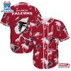 Atlanta Falcons Palm Tree Pattern Baseball Jersey Shirts