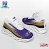 Baltimore Ravens Color Streak Pattern NFL Max Soul Shoes