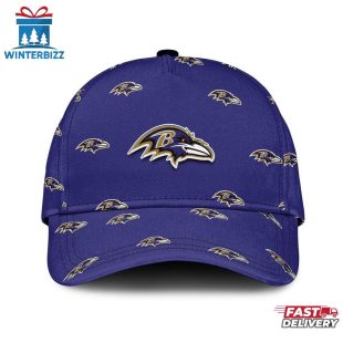 Baltimore Ravens Print Patterns Allover Print Classic Cap