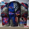 Buffalo Bills NFL Skull Iron Pattern Tumbler