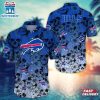 Buffalo Bills Skull Pattern NFL Hawaiian Shirt