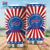 Buffalo Bills USA Flag Pattern Independence Day Tumbler