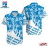 Carolina Panthers Flower NFL Hawaiian Shirt