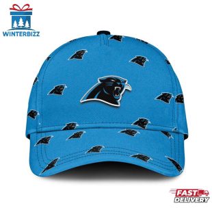 Carolina Panthers Print Patterns Allover Print Classic Cap