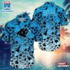Carolina Panthers Skull Pattern NFL Hawaiian Shirt
