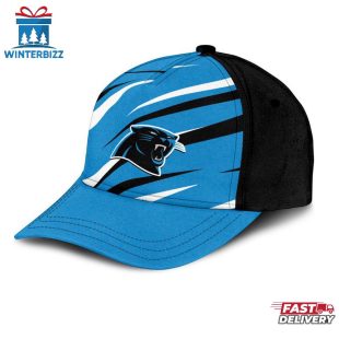 Carolina Panthers Speed Patterns Allover Print Classic Cap