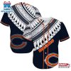 Chicago Bears Polynesian Pattern Summer Collection Baseball Jersey