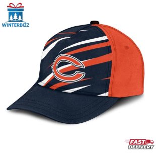 Chicago Bears Speed Patterns Allover Print Classic Cap