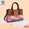 Cincinnati Bengals Flowers NFL Leather Handbag
