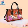 Cleveland Browns Flowers NFL Leather Handbag