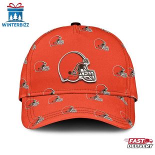 Cleveland Browns Print Patterns Allover Print Classic Cap