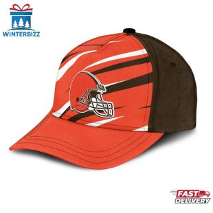 Cleveland Browns Speed Patterns Allover Print Classic Cap
