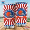 Cleveland Browns USA Flag Pattern Independence Day Tumbler