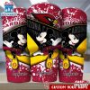 Custom Name Arizona Cardinals NFL Logo Mickey Mouse Tumbler For Fans