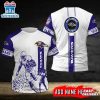Custom Name Baltimore Ravens NFL All Over Print T-Shirt