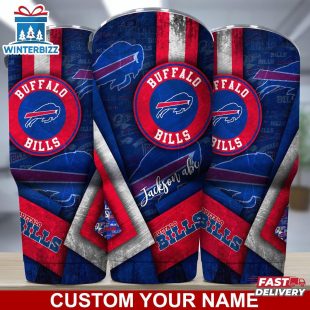 Custom Name Buffalo Bills NFL Football Sport Tumbler Gift For Fans