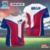 Custom Name Buffalo Bills Sport NFL All Over Print T-Shirt